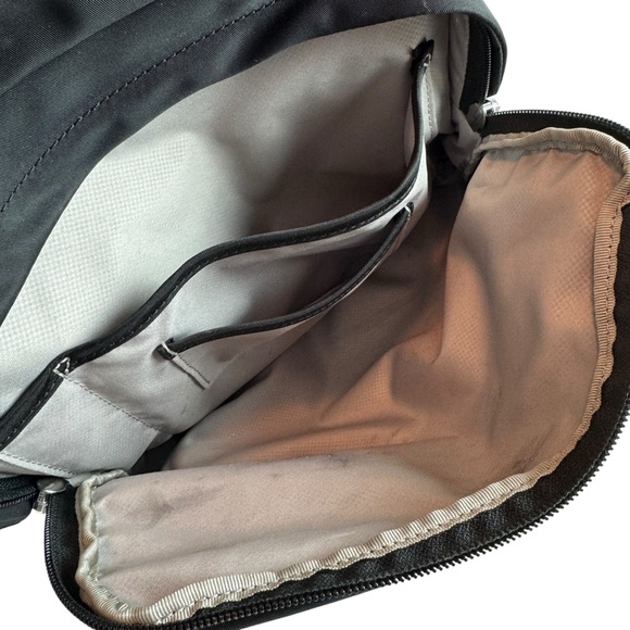 Tumi Carson Backpack, Black w/Silver Hardware - Picture 7 of 12